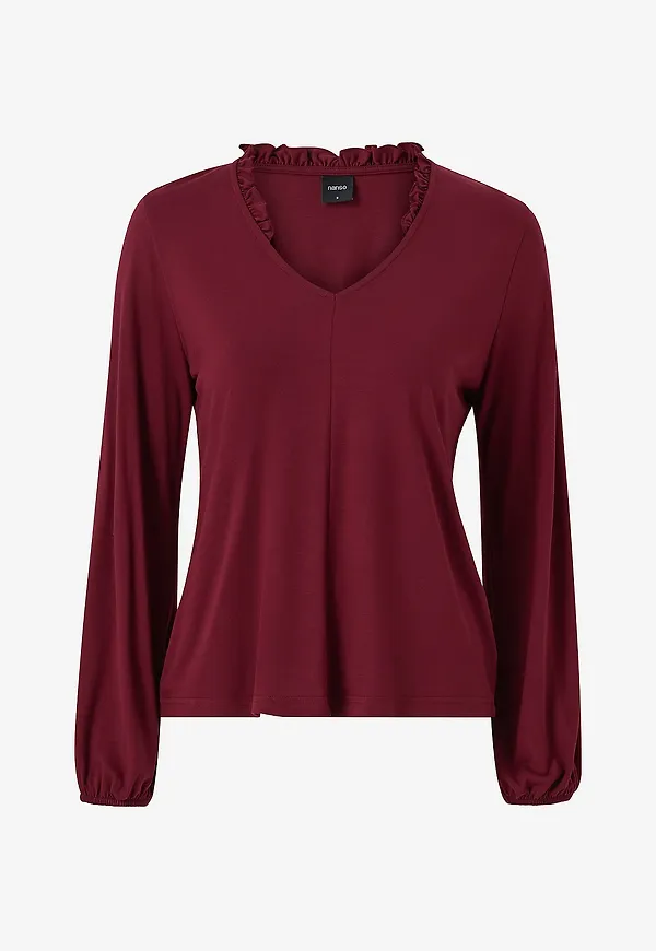Nanso - Topp Blouse Liisi - Röd