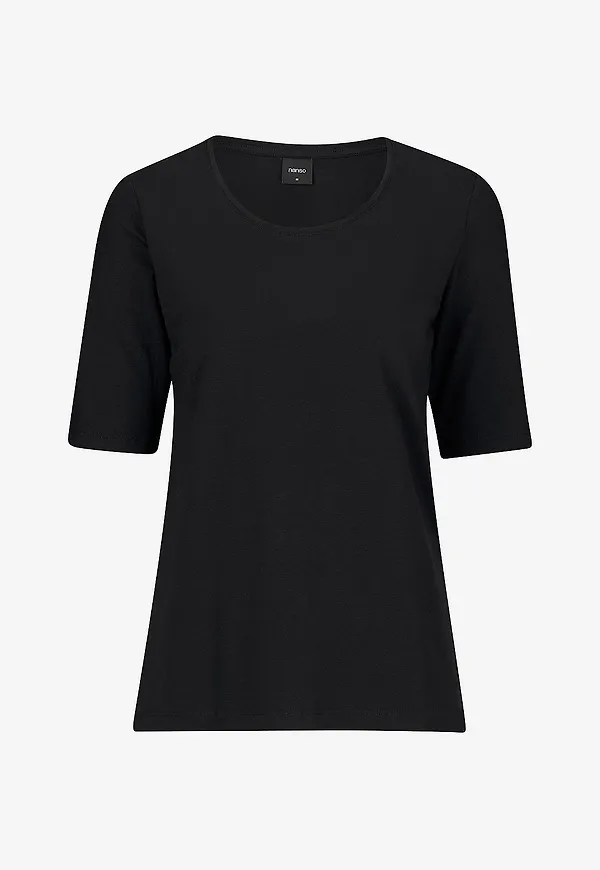 Nanso - Topp Ladies T-shirt Basic - Svart