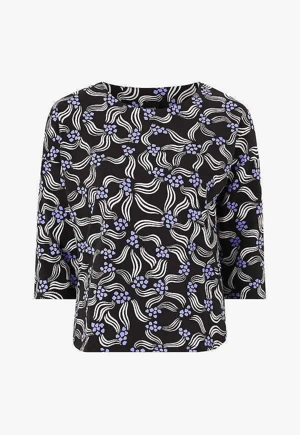 Nanso - Topp Nauru Blouse - Svart