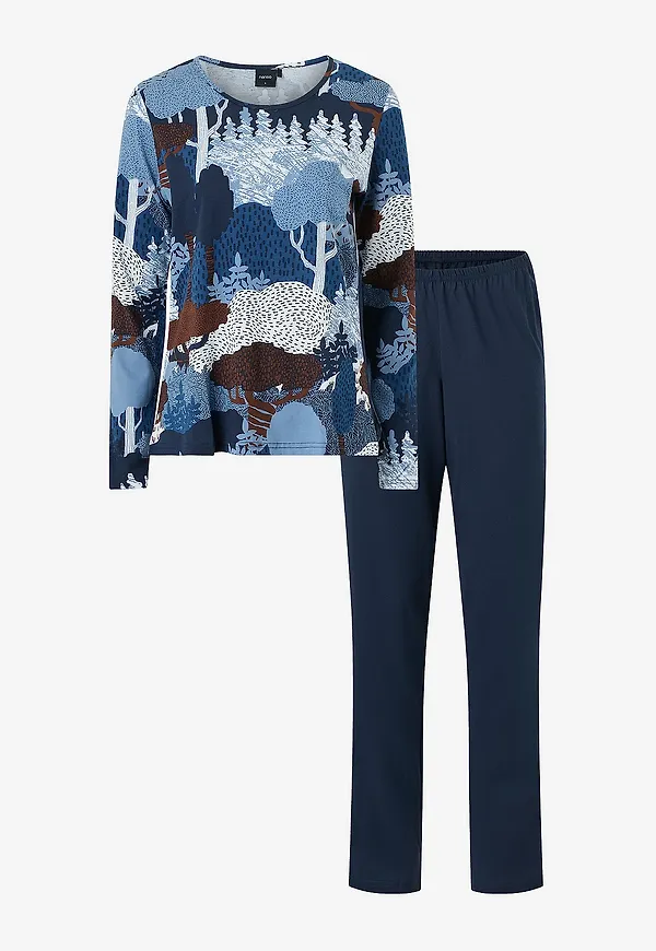 Nanso - Pyjamasset Ladies pyjamas, Ruska - Blå