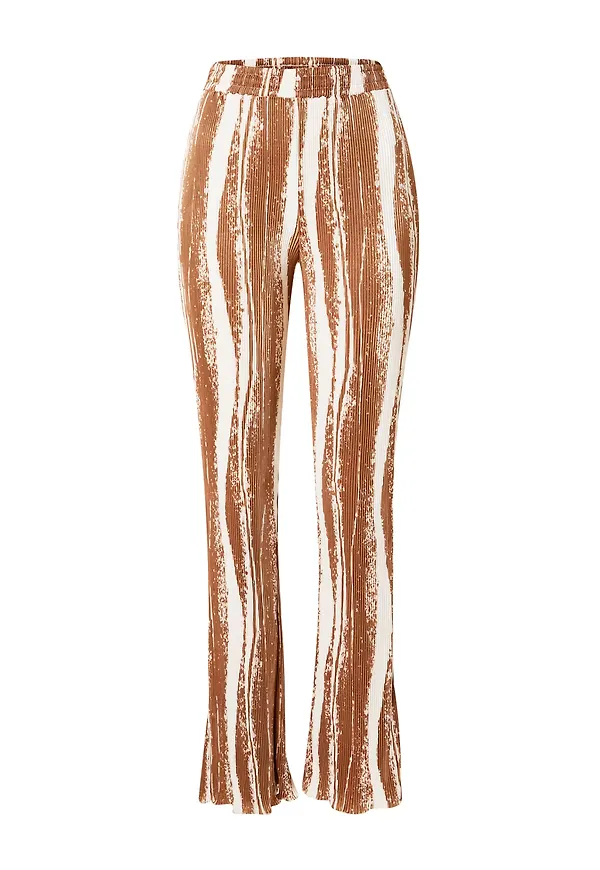 Nasty Gal Byxa brun / vit
