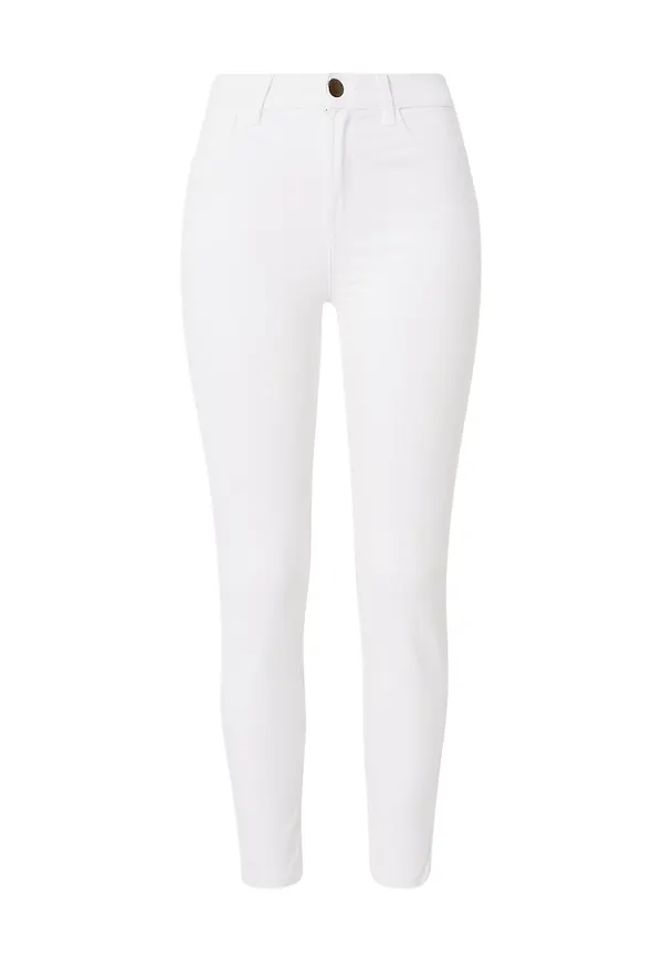 Nasty Gal Jeans vit denim