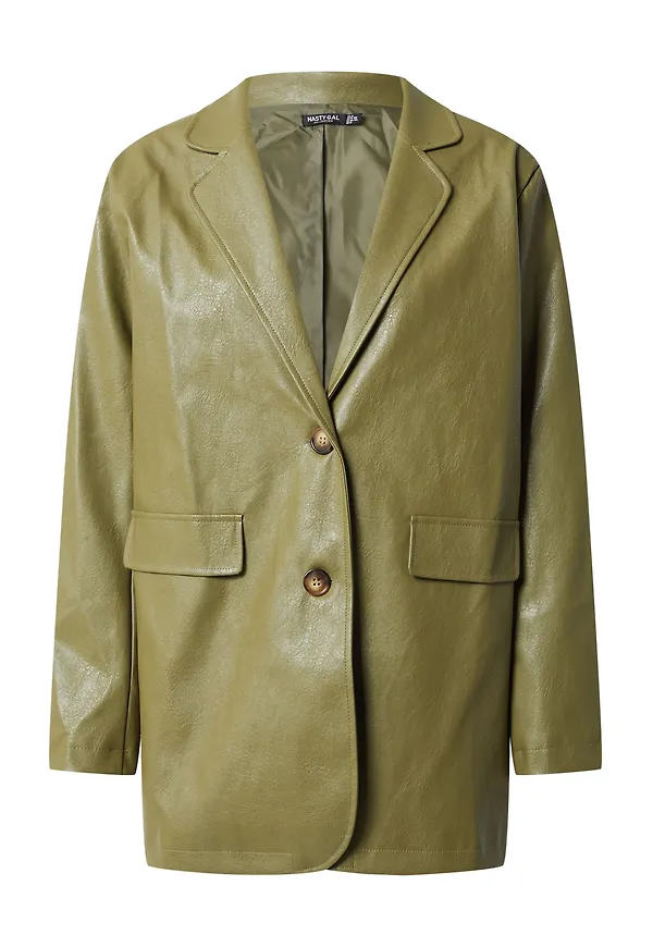 Nasty Gal Kavaj 'Outta the Way' khaki