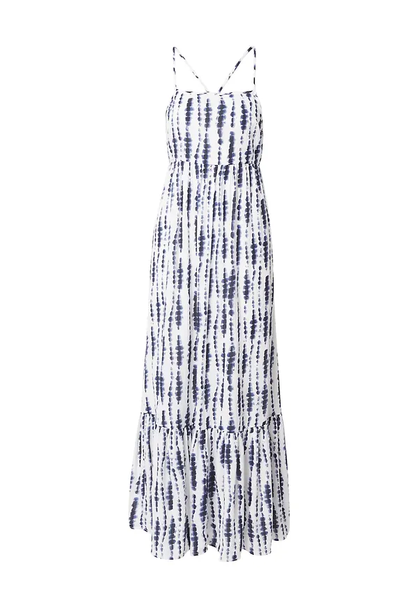 Nasty Gal Sommarklänning blå / marinblå / vit