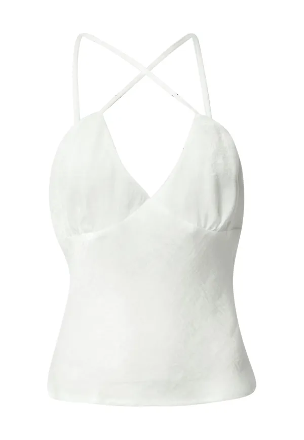 Nasty Gal Topp naturvit
