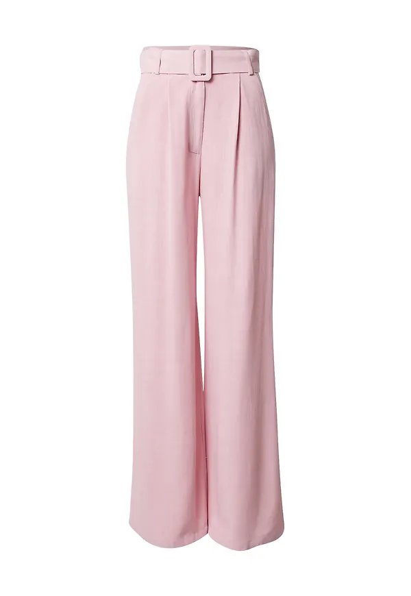 Nasty Gal Veckad byxa rosa