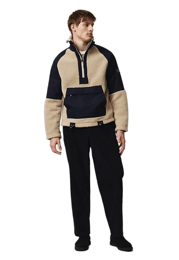 Nate Nautic Pile Anorak
