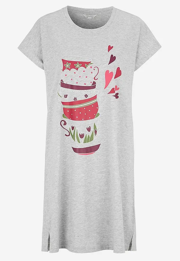 Nattlinne i bomull Anna