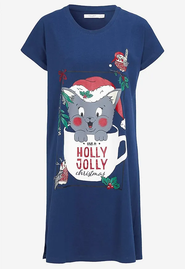 Nattlinne med julmotiv Petra