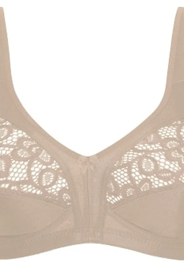 NATURANA BH Everyday Soft Bra Beige polyamid G 80 Dam