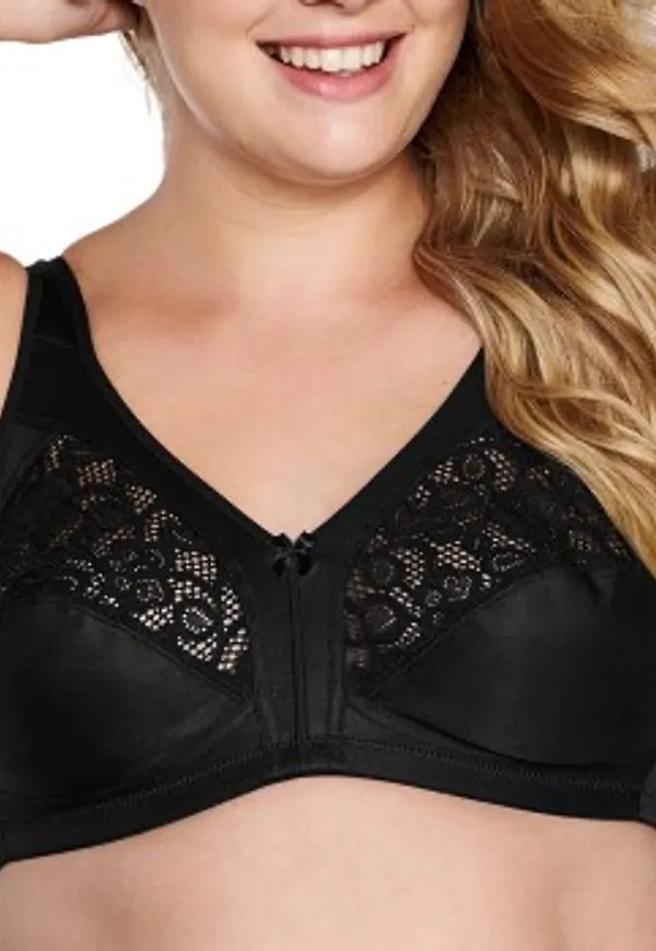 NATURANA BH Everyday Soft Bra Svart polyamid D 105 Dam