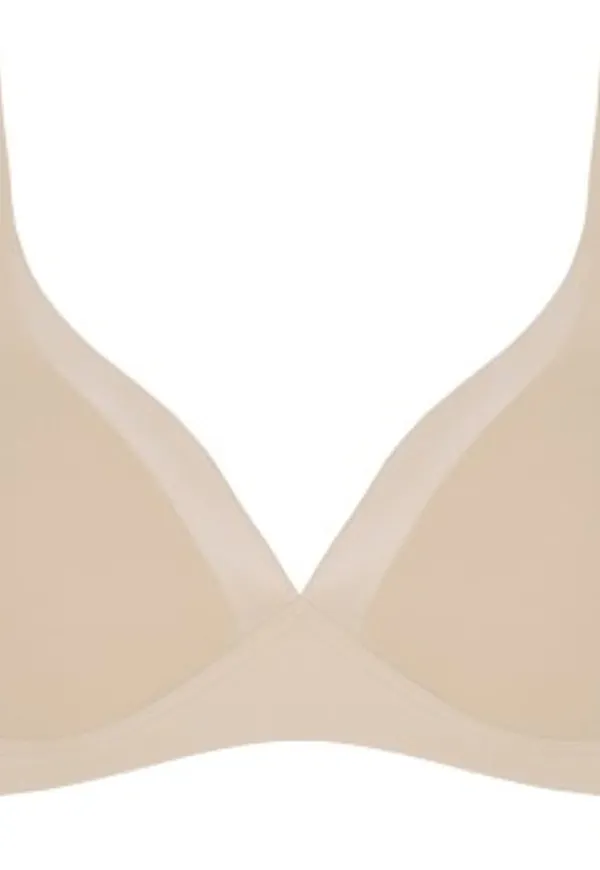 NATURANA BH Everyday Wednesday Padded Soft Bra Beige polyamid C 85 Dam