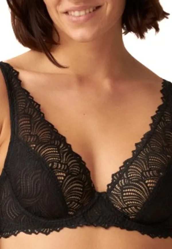 NATURANA BH Friday Underwired Bra Svart polyamid D 90 Dam