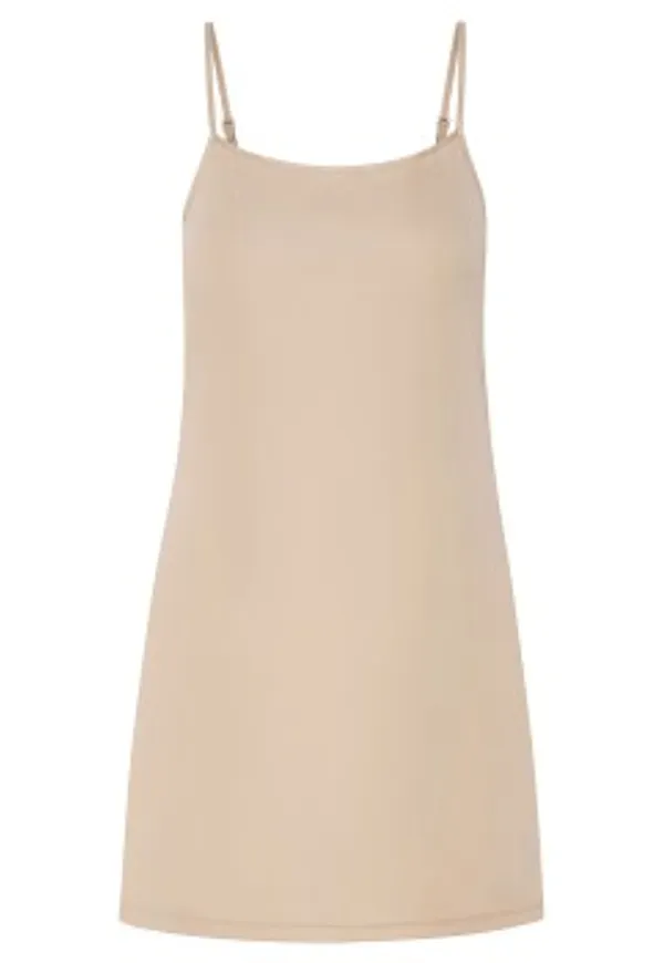 Naturana Slip Plain Beige polyester 38 Dam