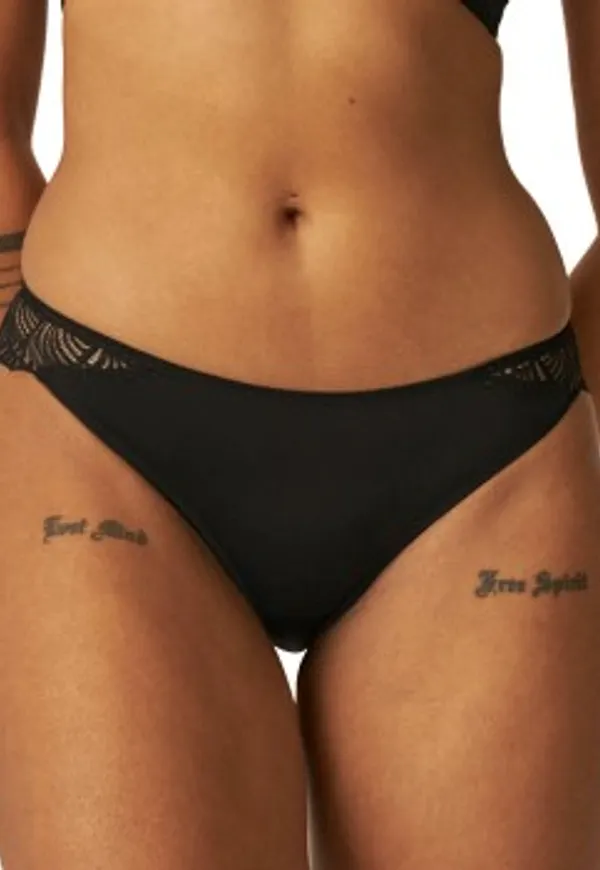 NATURANA Trosor Friday Slip Brief Svart polyamid 40 Dam