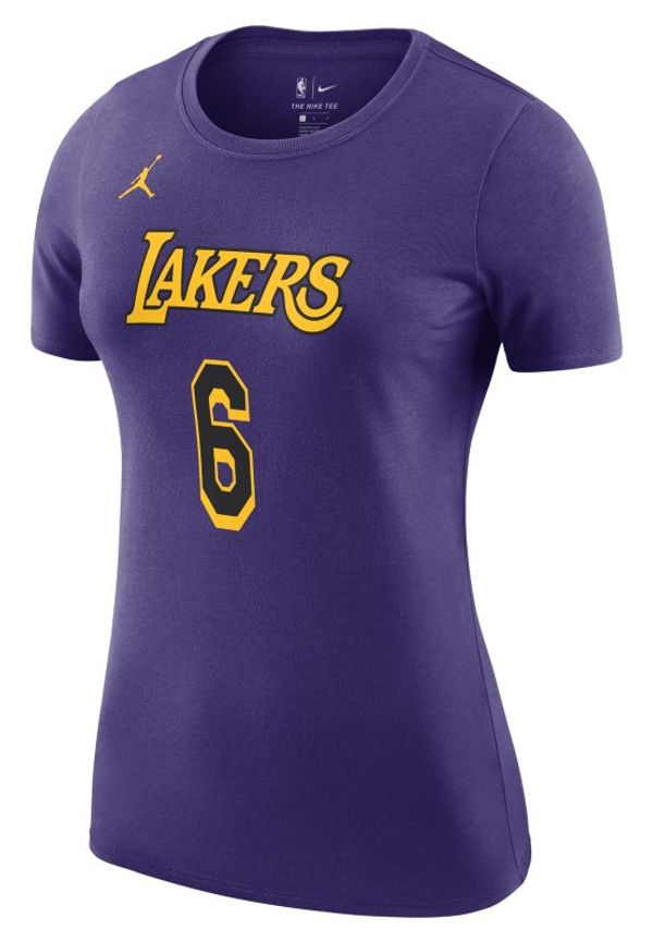 NBA-t-shirt Jordan Los Angeles Lakers Essential Statement Edition för kvinnor - Lila