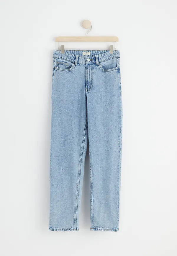 NEA Croppade raka jeans