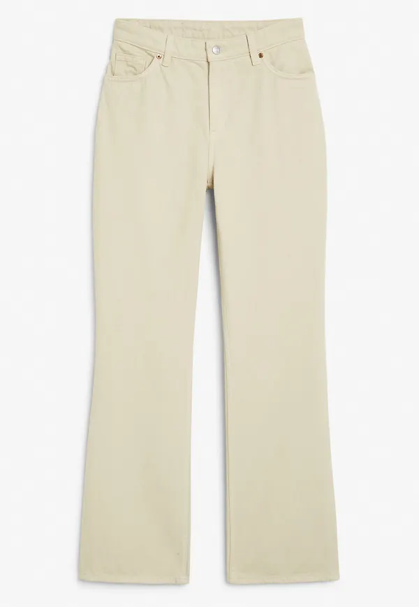 Nea high waist jeans - Beige