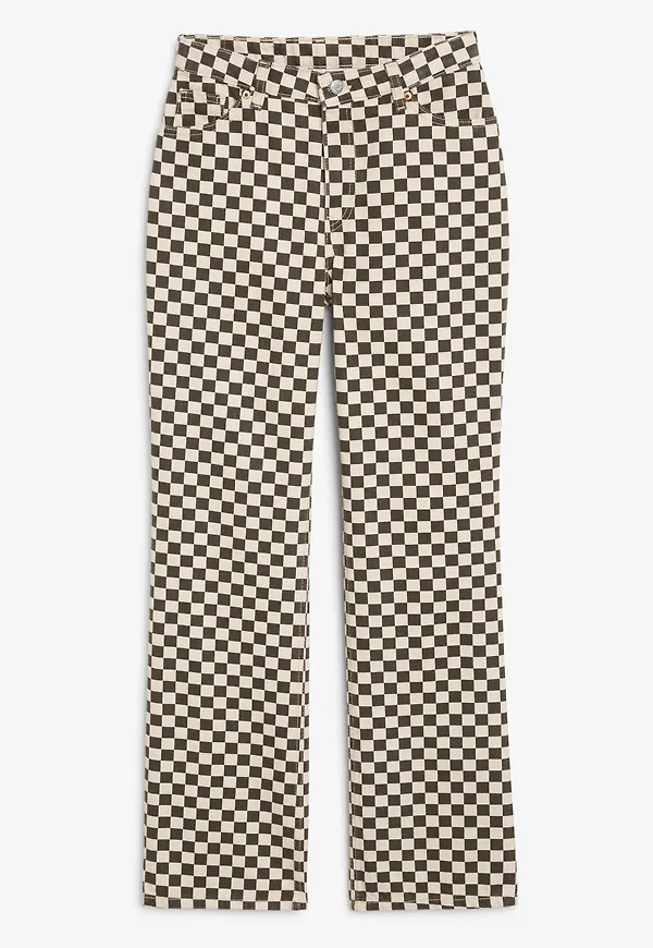 Nea high waist jeans - Brown