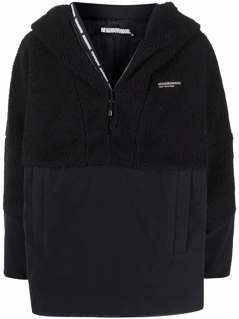 Neighborhood Cave E-jacka i fleece - Svart