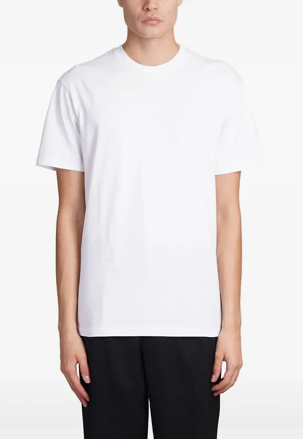 Neil Barrett 2-pack t-shirt i bomull - Vit