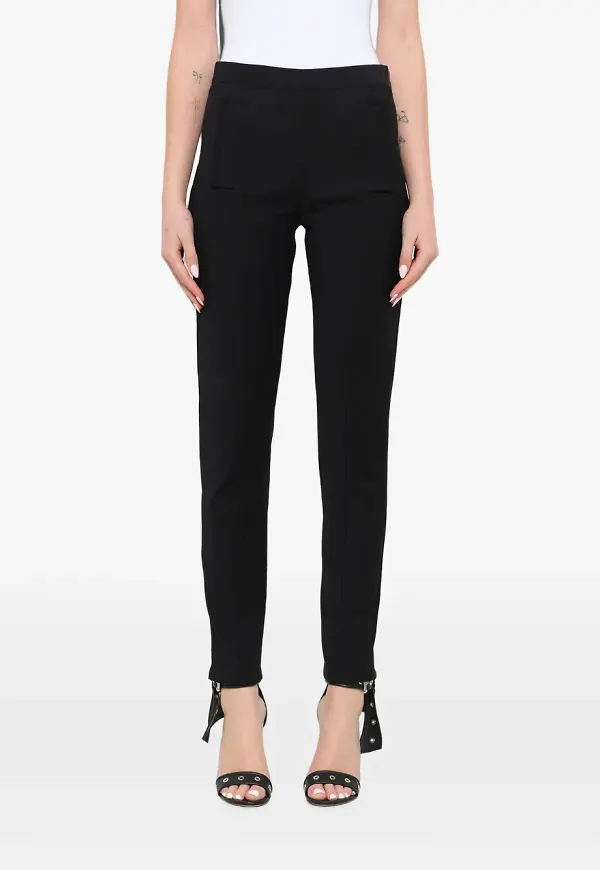 Neil Barrett high waist trousers - Svart