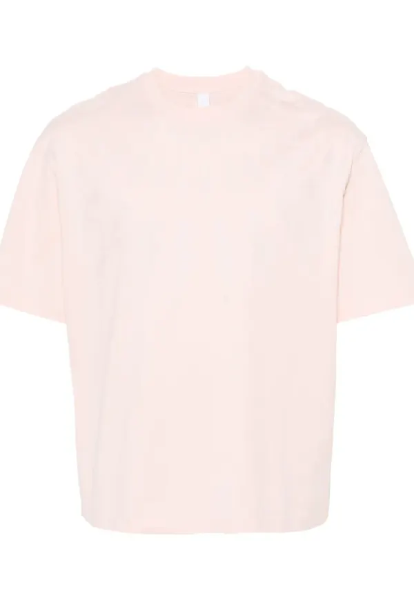 Neil Barrett t-shirt med tryck - Rosa