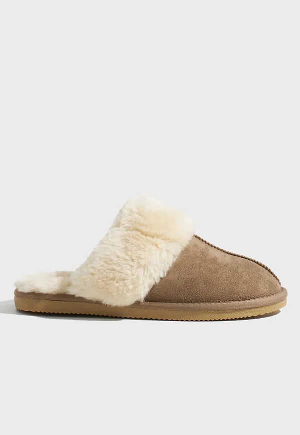 Nelly - Beige - Cosy Slipper