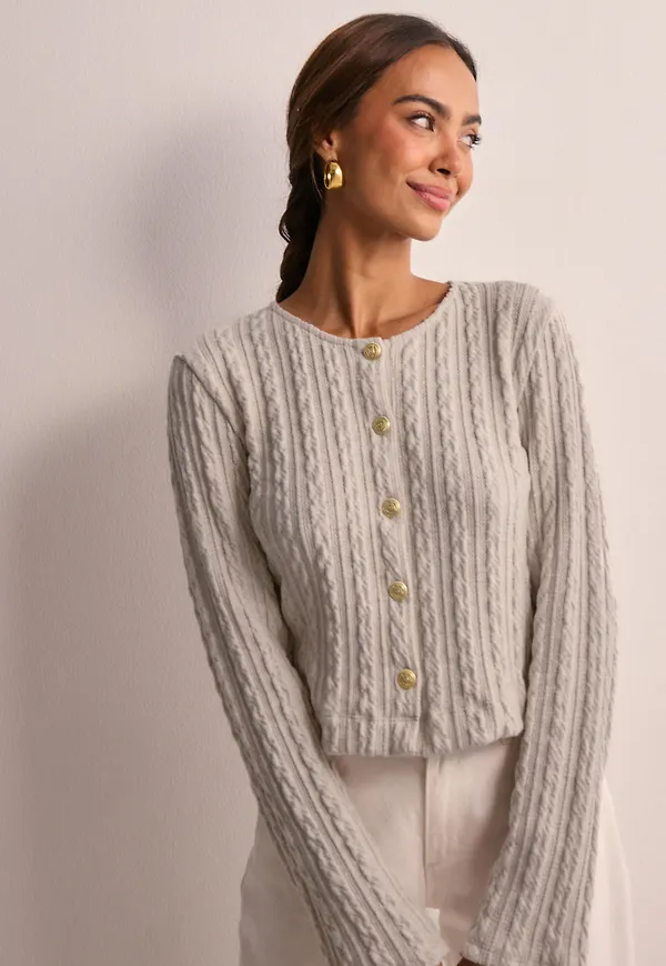 Nelly - Beige - My Cutest Cardigan