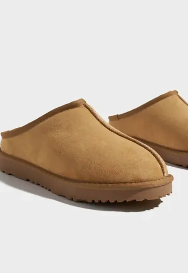 Nelly - Beige - Slip In Boots