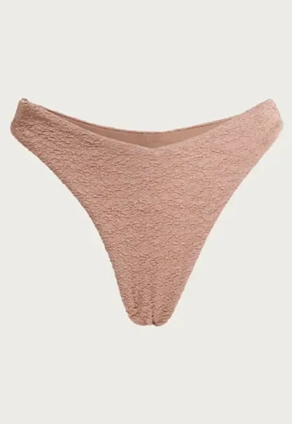 Nelly - Beige - Structure Cheeky Bikini Panty