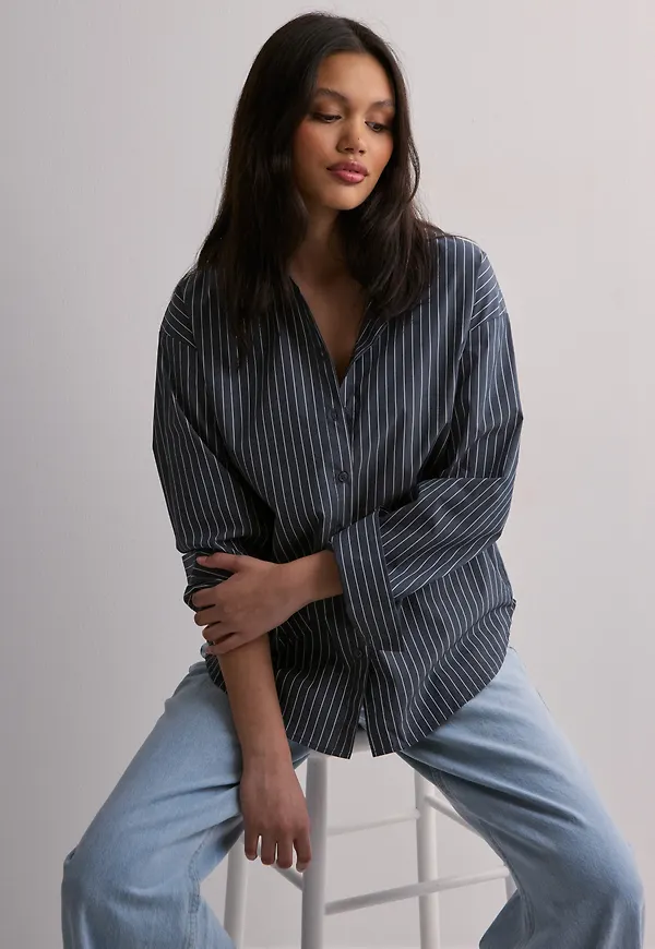 Nelly - Blå - All About Stripes Shirt