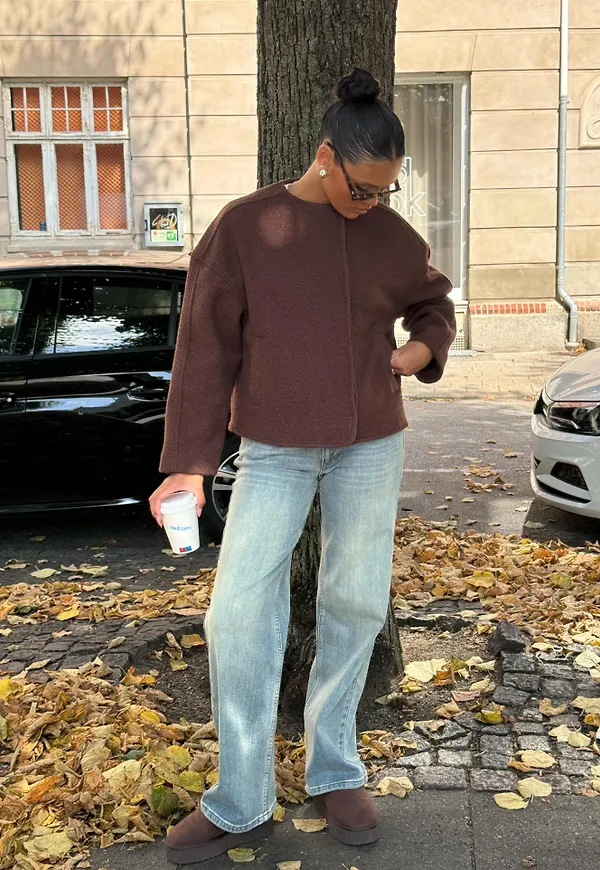 Nelly - Brun - Warm Clean Jacket