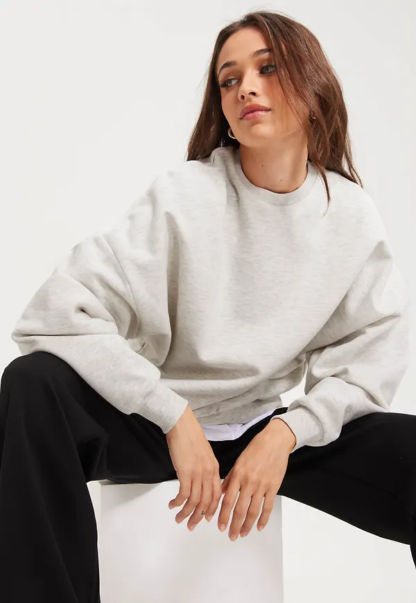 Nelly - Grå - Perfect Chunky Sweater