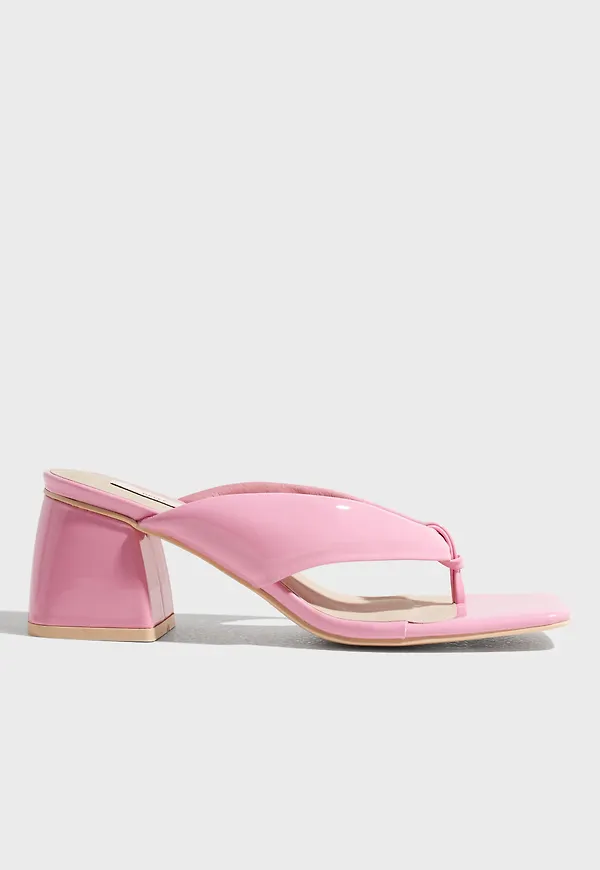Nelly - Rosa - Candy Bar Thong Heel