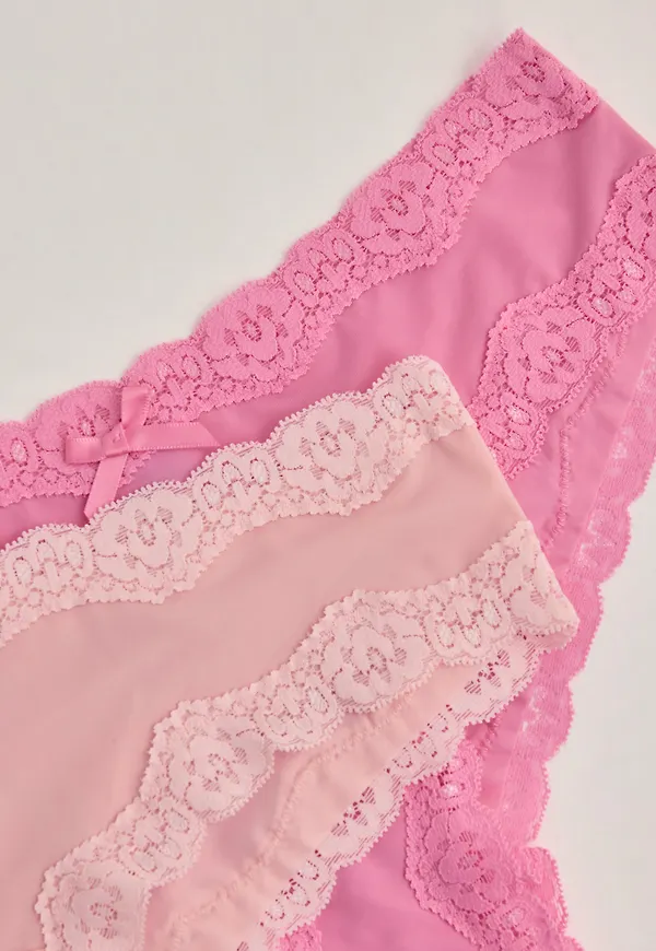 Nelly - Rosa - Cheeky Brazilian 3-pack