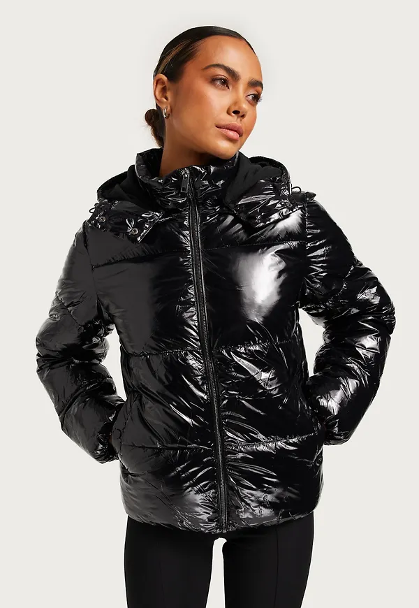 Nelly - Svart - Everyday Puffer Jacket