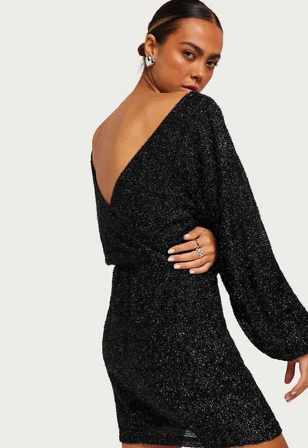 Nelly - Svart - Fling On Bling Dress