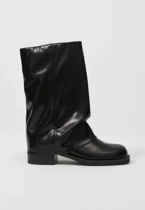 Nelly - Svart - Low Shaft Scrunch Boot
