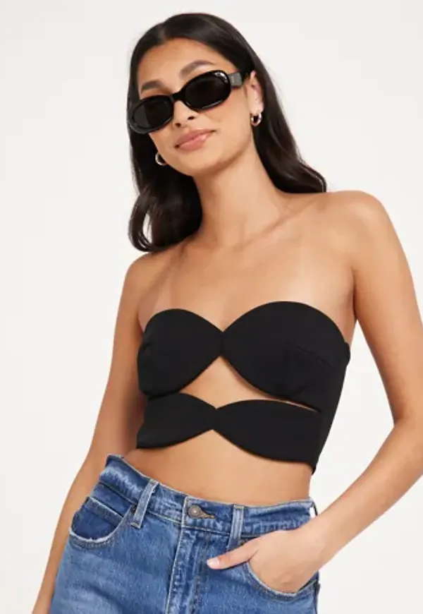 Nelly - Svart - Sharp Bustier