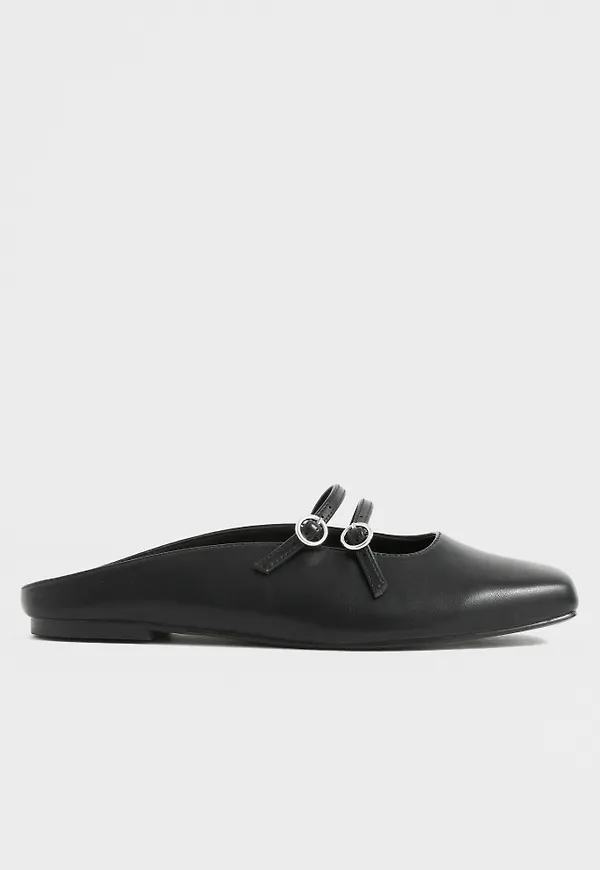 Nelly - Multi/Mönstrad - Printed Pointy Bow Mule