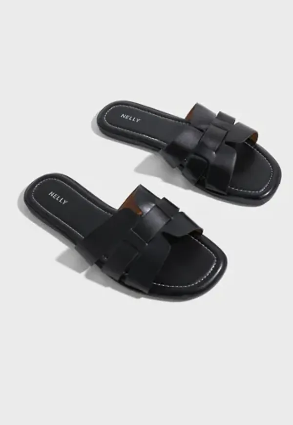 Nelly - Svart - Slip In Sandal