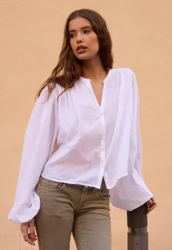 Nelly - Vit - Easy Day Blouse