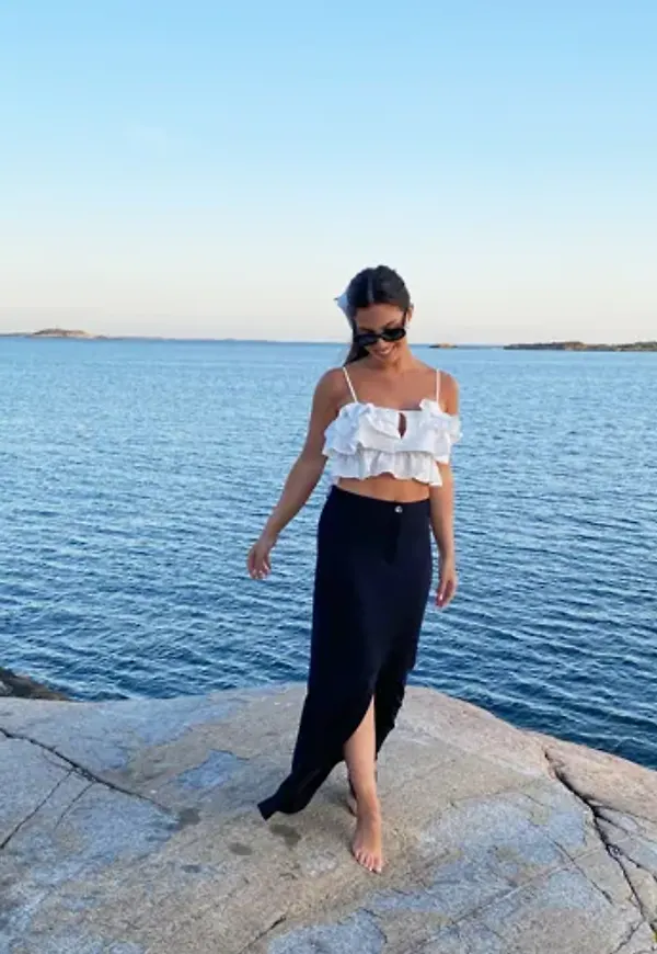 Nelly - Vit - Frill Dream Top