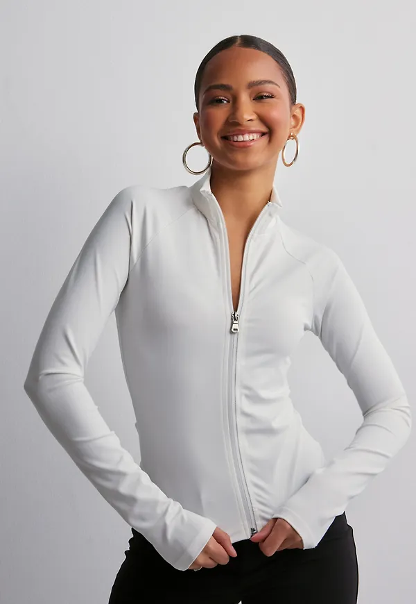 Nelly - Vit - Full Zip Top
