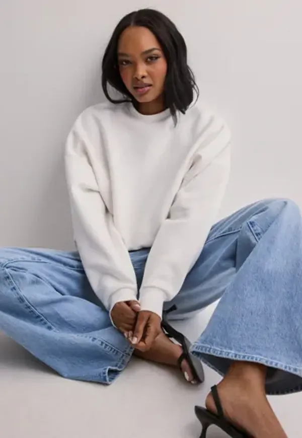 Nelly - Vit - Perfect Chunky Sweater