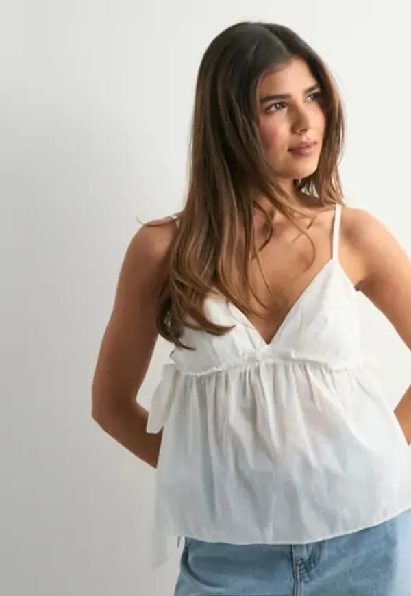 Nelly - Vit - Side Tied Top
