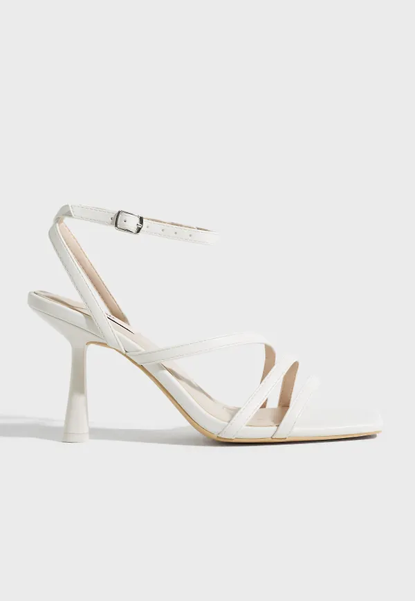 Nelly - Vit - Strappy Heel