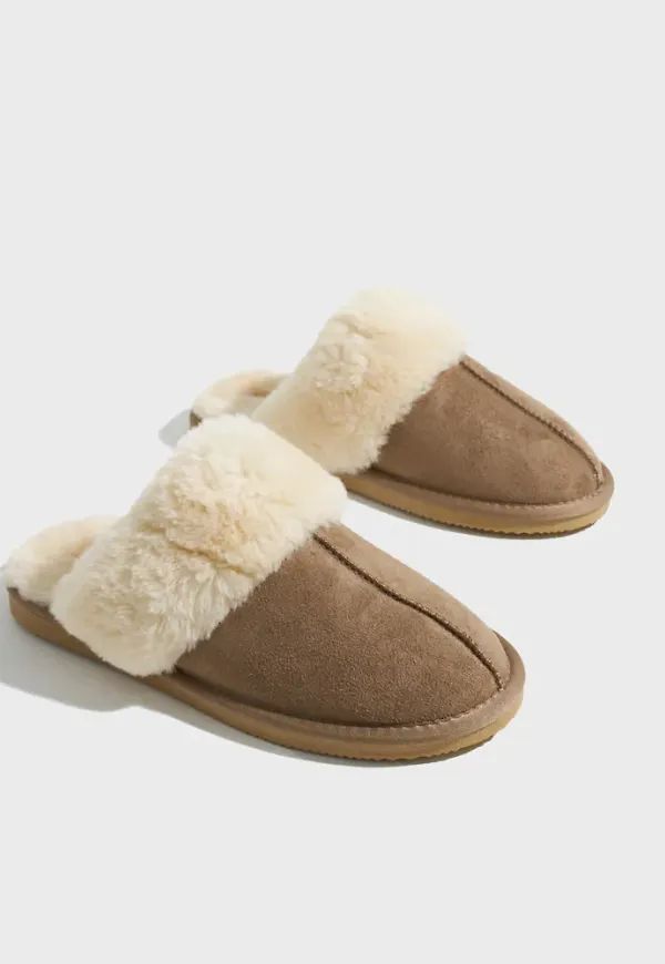 Nelly - Beige - Cosy Slipper