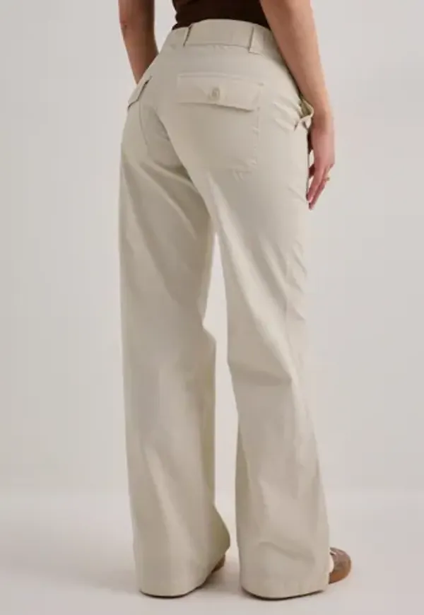 Nelly - Beige - Relaxed Cargo Pants